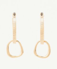 ICB / アイシービー ピアス・イヤリング | チェーンフープピアス