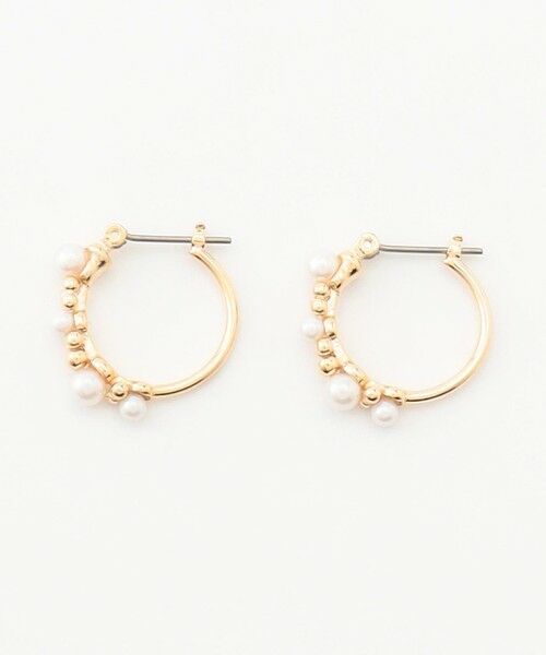 ICB / アイシービー ピアス・イヤリング | メタルパールコンビピアス | 詳細2