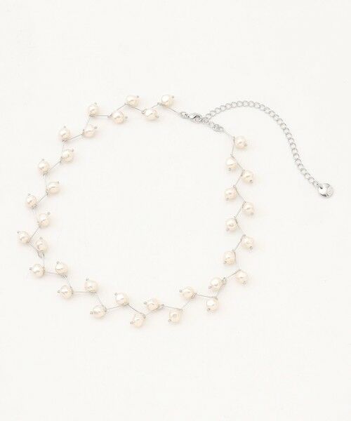 ICB / アイシービー ネックレス・ペンダント・チョーカー | パールショートネックレス（シルバー系）