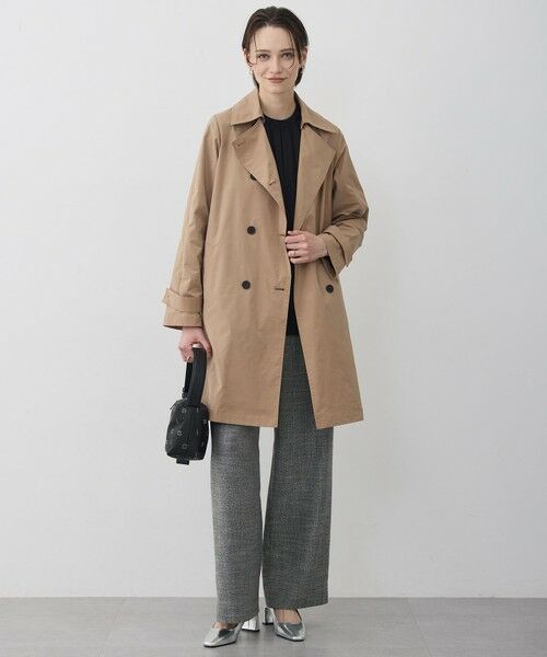 ICB / アイシービー シャツ・ブラウス | アセテートダブルサテン ランタンスリーブブラウス | 詳細14