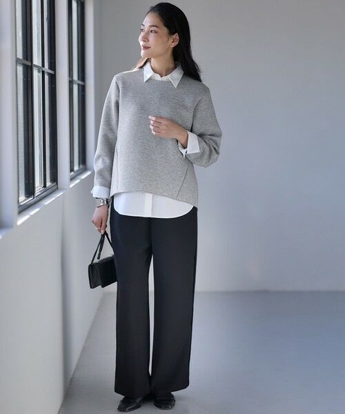 ICB / アイシービー シャツ・ブラウス | 【2WAY】 クリーンブロード タイ付きシャツ | 詳細1