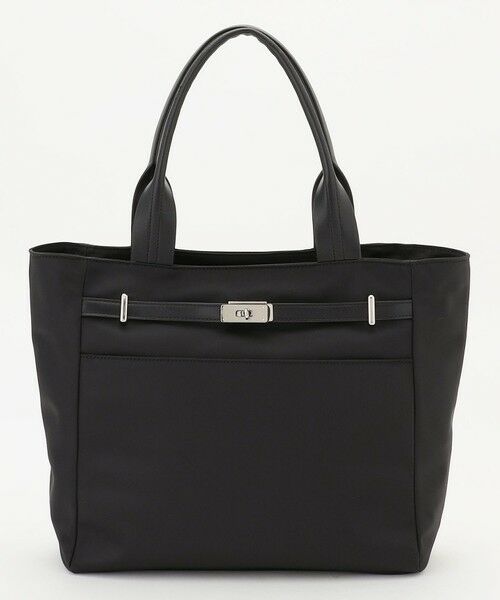 ICB / アイシービー トートバッグ | 【A4サイズ収納可】ベルトバックルトート（ブラック）