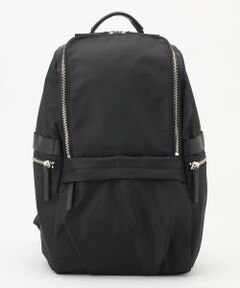 ICB / アイシービー リュック・バックパック | 【A4サイズ収納可・容量約14L】8ポケットメタルファスナー ナイロンリュック