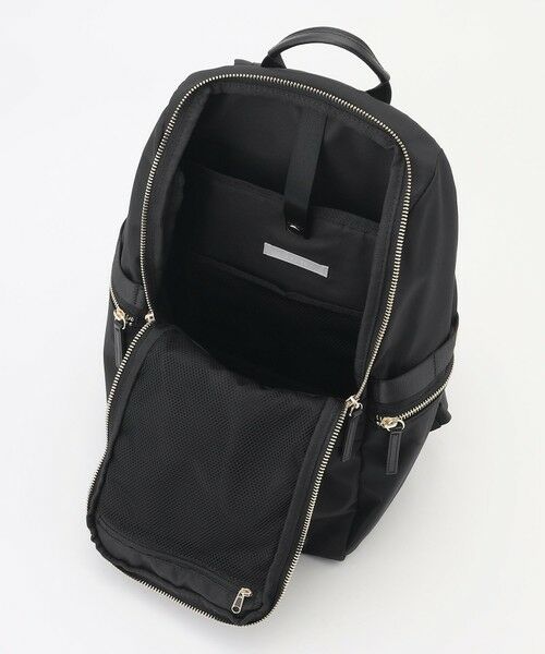 ICB / アイシービー リュック・バックパック | 【A4サイズ収納可・容量約14L】8ポケットメタルファスナー ナイロンリュック | 詳細10