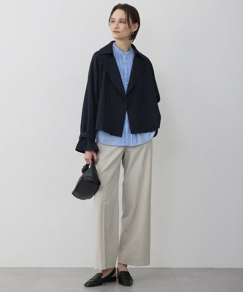 ICB / アイシービー トレンチコート | ミックスブッチャー ショートトレンチコート | 詳細17