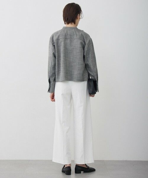 ICB / アイシービー テーラードジャケット | ライトスラブツイード シャツジャケット | 詳細10