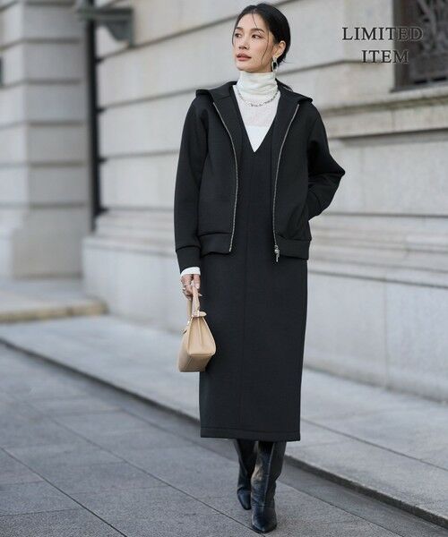 ICB / アイシービー カットソー | 【WEB限定】 コットンレーシージャガード ハイネックカットソー | 詳細2