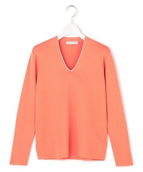 ICB / アイシービー ニット・セーター | シンセティックフルニードル Vネックニット | 詳細8