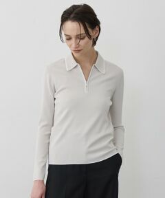 ICB / アイシービー ニット・セーター | シンセティックフルニードル ハーフジップニット