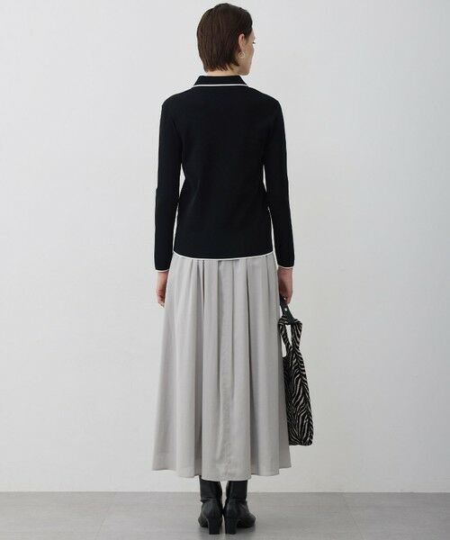 ICB / アイシービー ニット・セーター | シンセティックフルニードル ハーフジップニット | 詳細3