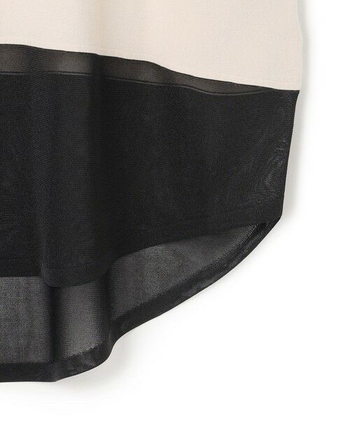 ICB / アイシービー ニット・セーター | ヴィスコースワイド シアーコンビプルオーバー | 詳細5