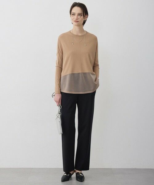 ICB / アイシービー ニット・セーター | ヴィスコースワイド シアーコンビプルオーバー | 詳細12