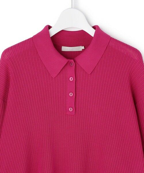 ICB / アイシービー ニット・セーター | マーセライズコットンポロ ニット | 詳細9