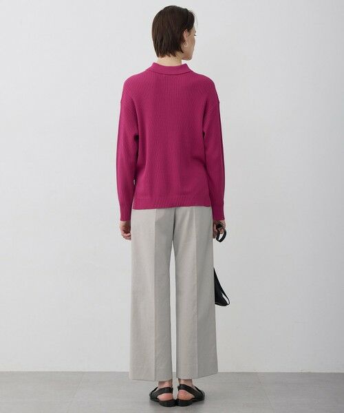 ICB / アイシービー ニット・セーター | マーセライズコットンポロ ニット | 詳細6