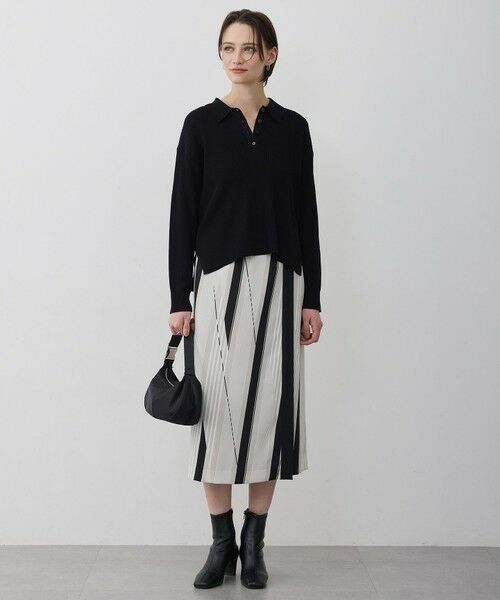 ICB / アイシービー ニット・セーター | マーセライズコットンポロ ニット | 詳細14