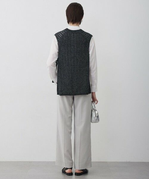 ICB / アイシービー ベスト | コットンツイスター ニットベスト | 詳細13