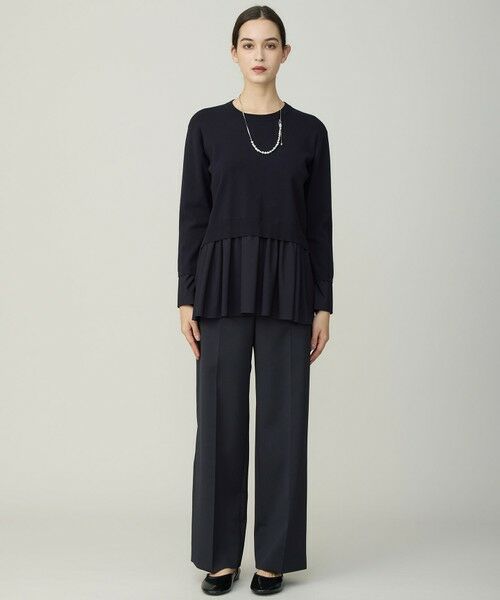 ICB / アイシービー その他パンツ | ハイツイストダブルクロス ワイドパンツ | 詳細17