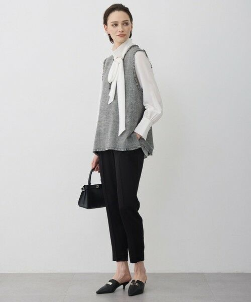 ICB / アイシービー その他パンツ | アセテートダブルサテン スティックパンツ | 詳細13