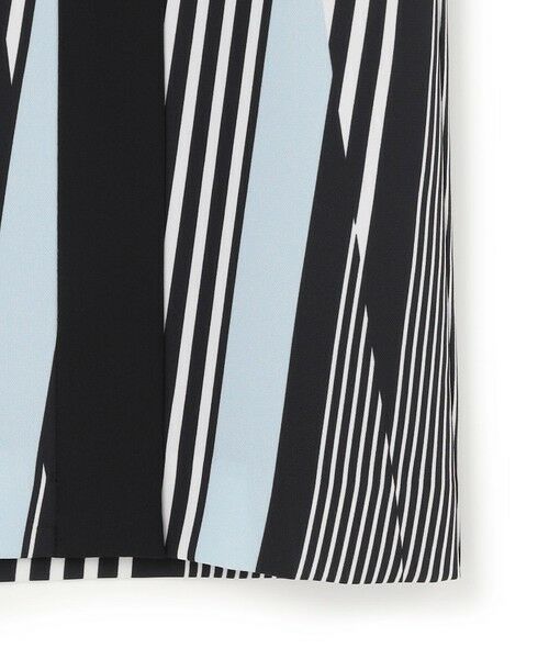 ICB / アイシービー ミニ・ひざ丈スカート | ランダムストライププリント ストレートスカート | 詳細17