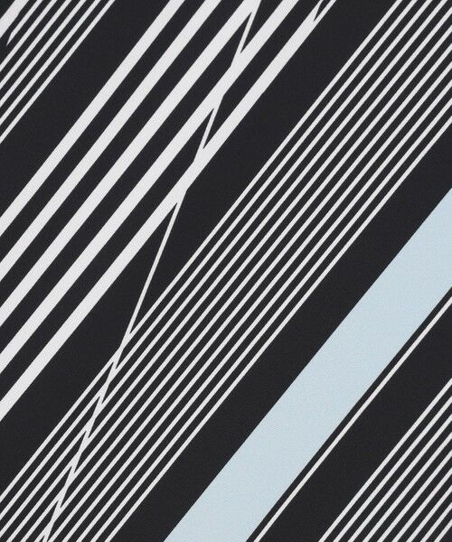 ICB / アイシービー ミニ・ひざ丈スカート | ランダムストライププリント ストレートスカート | 詳細18