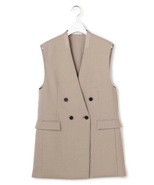 ICB / アイシービー ベスト | ハイツイストダブルクロス ノーカラージレ | 詳細4