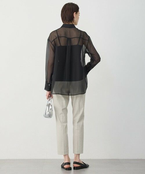 ICB / アイシービー シャツ・ブラウス | ドライシアーオーガンジー シャツ | 詳細9