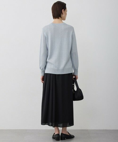 ICB / アイシービー ニット・セーター | グロッシーペーパーブレンド クルーネックプルオーバー | 詳細23