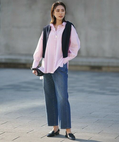 ICB / アイシービー ニット・セーター | グロッシーペーパーブレンド クルーネックプルオーバー | 詳細25