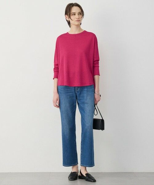 ICB / アイシービー ニット・セーター | リネンレーヨンハイゲージ プルオーバーニット | 詳細9