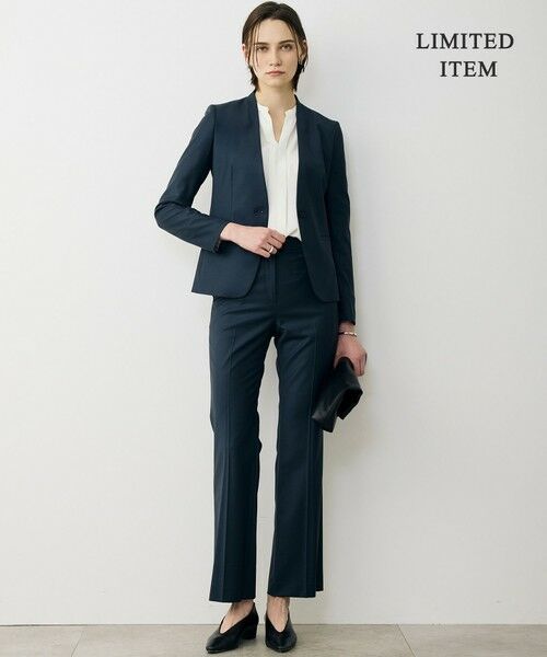 ICB / アイシービー シャツ・ブラウス | 【WEB限定】BackSatinAmunzen 5分袖キーネックブラウス | 詳細3