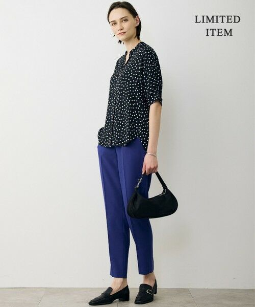 ICB / アイシービー シャツ・ブラウス | 【WEB限定】BackSatinAmunzen 5分袖キーネックブラウス | 詳細20