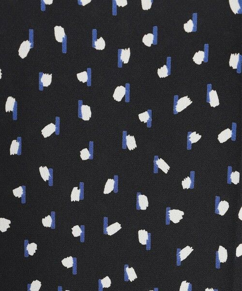 ICB / アイシービー シャツ・ブラウス | BackSatinAmunzen 5分袖配色ボウタイブラウス | 詳細18