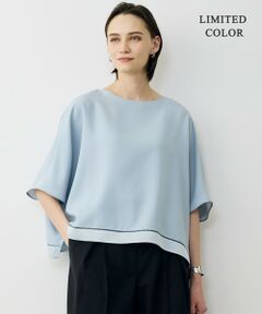 ICB / アイシービー シャツ・ブラウス | 【WEB限定カラーあり】 FluidBackSatin クロップドブラウス