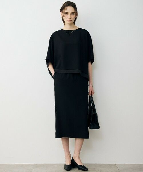 ICB / アイシービー シャツ・ブラウス | 【WEB限定カラーあり】 FluidBackSatin クロップドブラウス | 詳細5