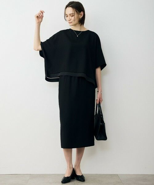 ICB / アイシービー シャツ・ブラウス | 【WEB限定カラーあり】 FluidBackSatin クロップドブラウス | 詳細6