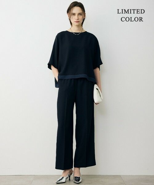 ICB / アイシービー シャツ・ブラウス | 【WEB限定カラーあり】 FluidBackSatin クロップドブラウス | 詳細20