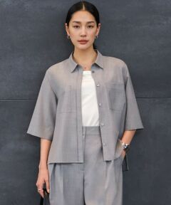 ICB / アイシービー シャツ・ブラウス | ドライクールトロ 5分袖シャツ