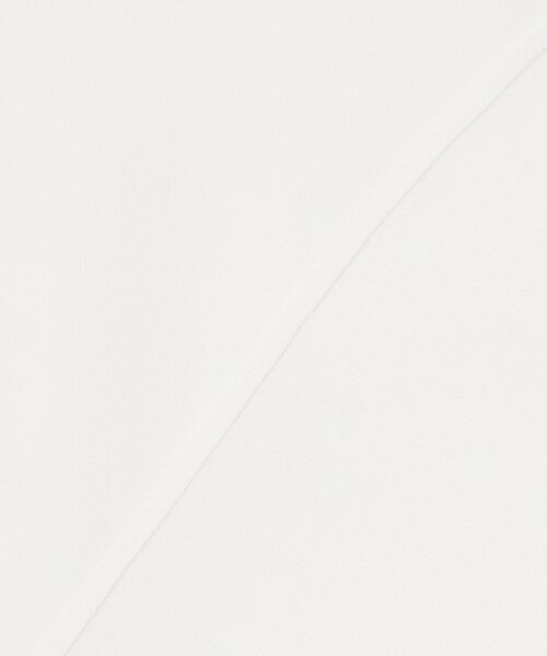 ICB / アイシービー シャツ・ブラウス | BackSatinAmunzen 5分袖Vネック配色ブラウス | 詳細13