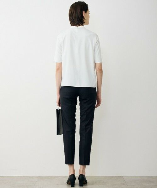 ICB / アイシービー シャツ・ブラウス | ストレッチジョーゼット ラッフルディテールブラウス | 詳細2