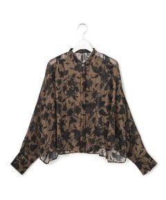 ICB / アイシービー シャツ・ブラウス | 【30th ANNIVERSARY】 アーカイブフラワープリント ドルマンスリーブブラウス