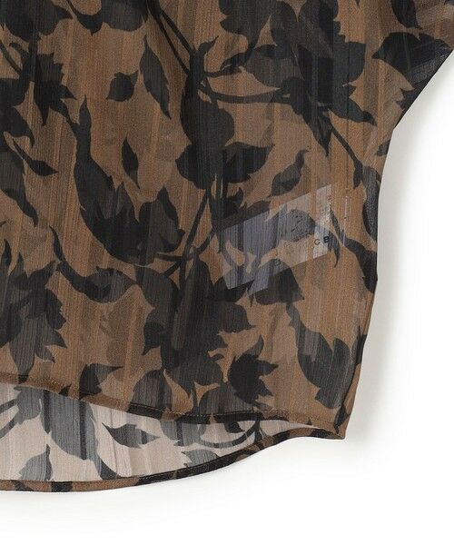 ICB / アイシービー シャツ・ブラウス | 【30th ANNIVERSARY】 アーカイブフラワープリント ドルマンスリーブブラウス | 詳細4