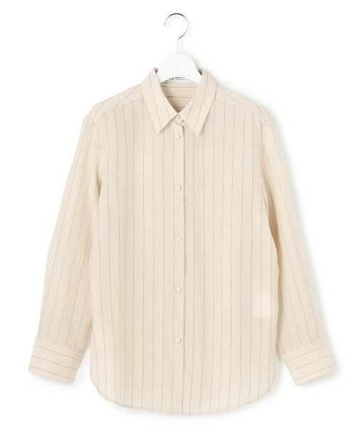 ICB / アイシービー シャツ・ブラウス | 【WEB＆一部店舗限定】PreshrunkCupraStripe シャツ（エクリュストライプ）