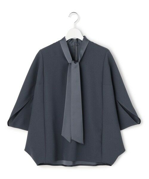 ICB / アイシービー シャツ・ブラウス | FluidBackSatin ドルマンスリーブボウタイブラウス | 詳細4