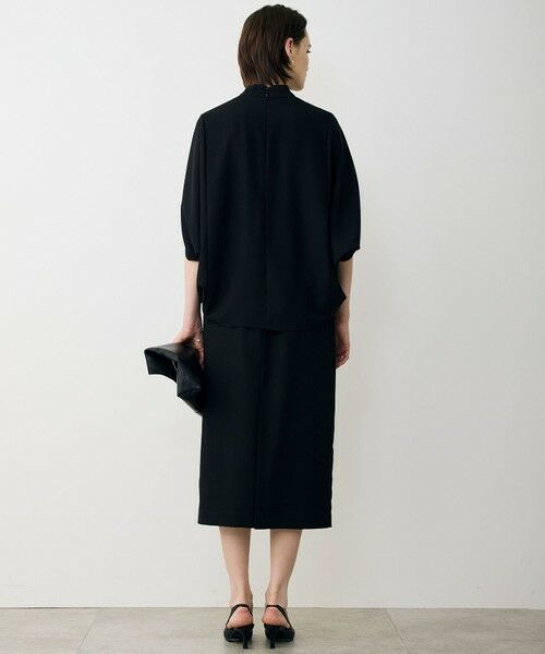 ICB / アイシービー シャツ・ブラウス | FluidBackSatin ドルマンスリーブボウタイブラウス | 詳細15