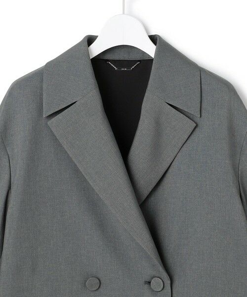 ICB / アイシービー その他アウター | 【WEB＆一部店舗限定】 SerikaWorsted トレンチ型ショートコート | 詳細3