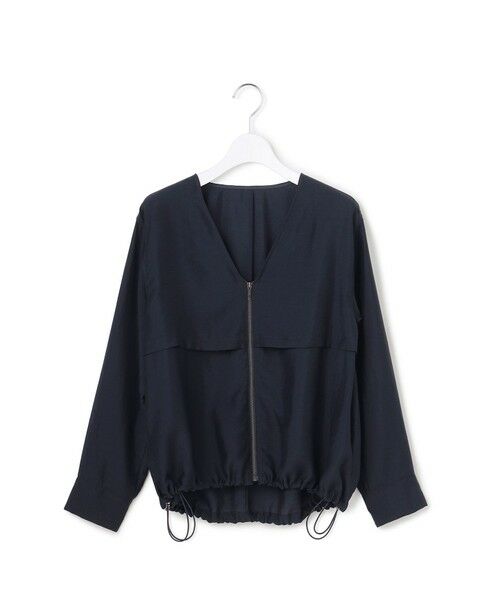 ICB / アイシービー ブルゾン | 【WEB限定カラーあり】 リヨセルナイロンワッシャー Vネックブルゾン | 詳細17
