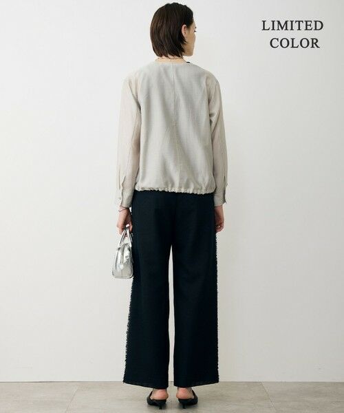 ICB / アイシービー ブルゾン | 【WEB限定カラーあり】 リヨセルナイロンワッシャー Vネックブルゾン | 詳細26