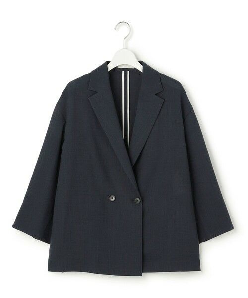 ICB / アイシービー テーラードジャケット | ドライアセテートスラブ 8分袖ジャケット | 詳細20