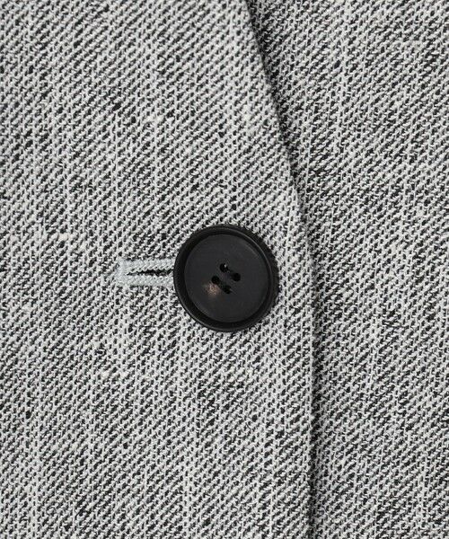 ICB / アイシービー ノーカラージャケット | ストレッチMIXツイード 半袖ジャケット | 詳細16