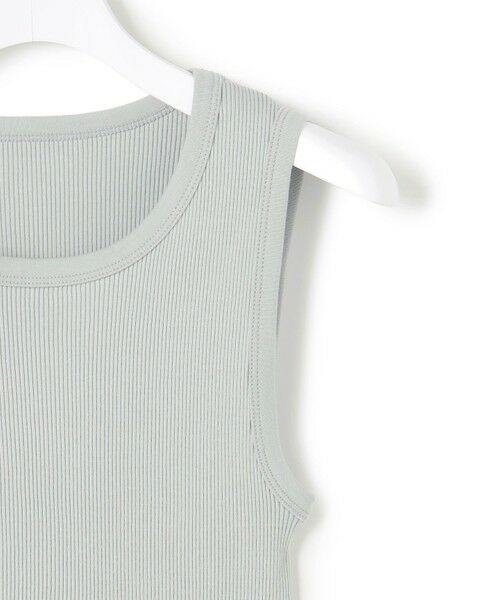 ICB / アイシービー タンクトップ | オーガニックリブ タンクトップ | 詳細4